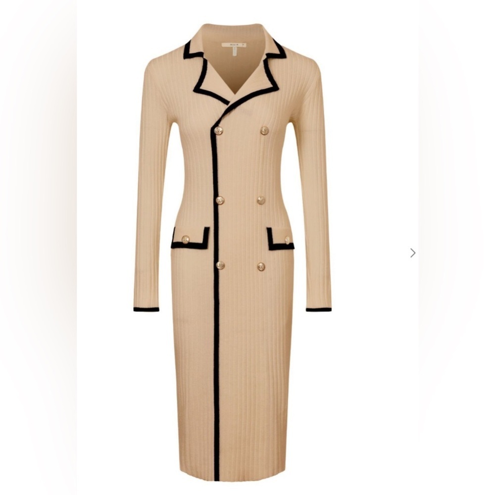 The Veronica Knit Dress with contrast